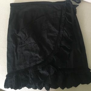 Urban Outfitters Wrap Mini Skirt